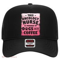 This Oncology Nurse Is Powered By Dogs And Coffee Oncologist Gift Hat thumb 0