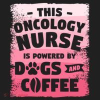 This Oncology Nurse Is Powered By Dogs And Coffee Oncologist Gift Hat thumb 2