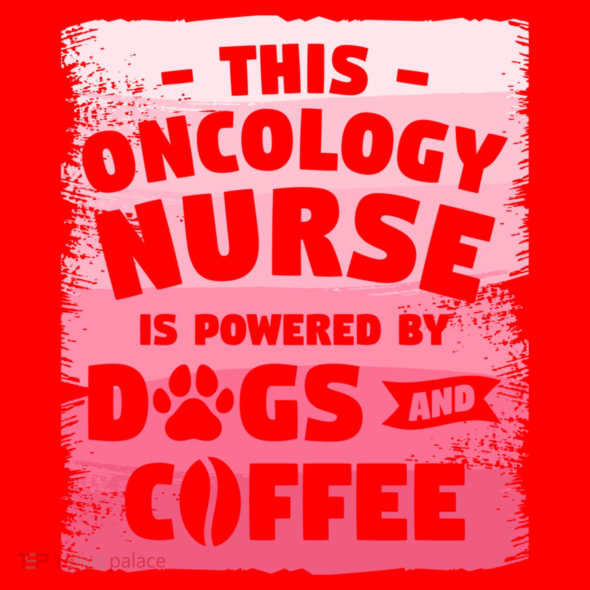 This Oncology Nurse Is Powered By Dogs And Coffee Oncologist Gift Santa Hat