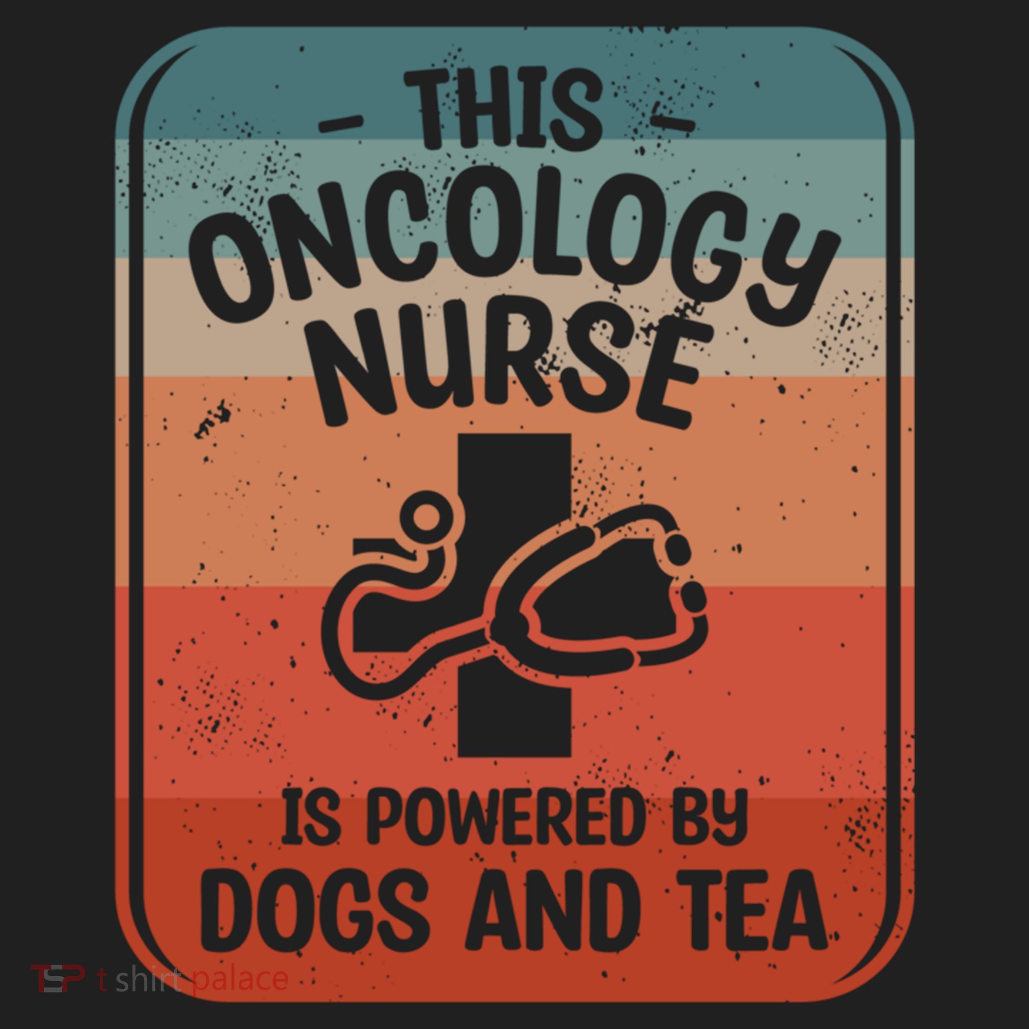 This Oncology Nurse Is Powered By Dogs And Tea Oncologist Cute Gift Beanie