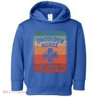 This Oncology Nurse Is Powered By Dogs And Tea Oncologist Cute Gift Toddler Hoodie thumb 0