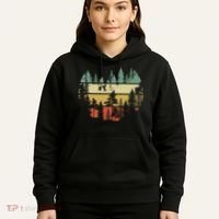 Trees Outdoors Nature Wildlife Retro Forest TShirt Hoodie thumb 5