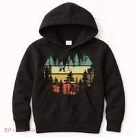 Trees Outdoors Nature Wildlife Retro Forest TShirt Kids Hoodie thumb 0
