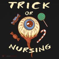 Trick Or Nursing Halloween Er Nurse Scary Emergency Nurse Gift Ornament thumb 1