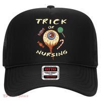 Trick Or Nursing Halloween Er Nurse Scary Emergency Nurse Gift Hat thumb 0