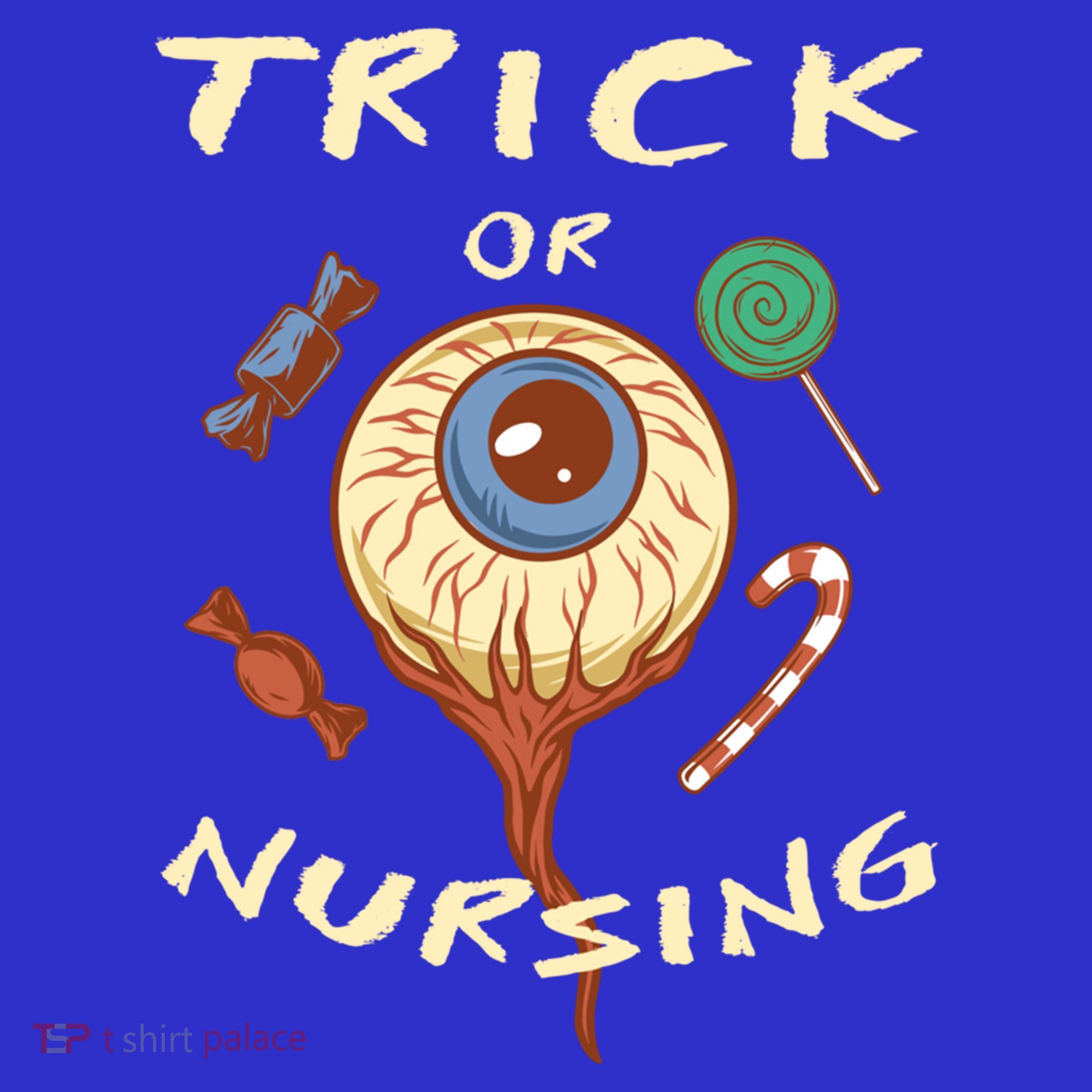 Trick Or Nursing Halloween Er Nurse Scary Emergency Nurse Gift Coaster