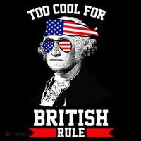 Too Cool For British Rule Backpack thumb 2