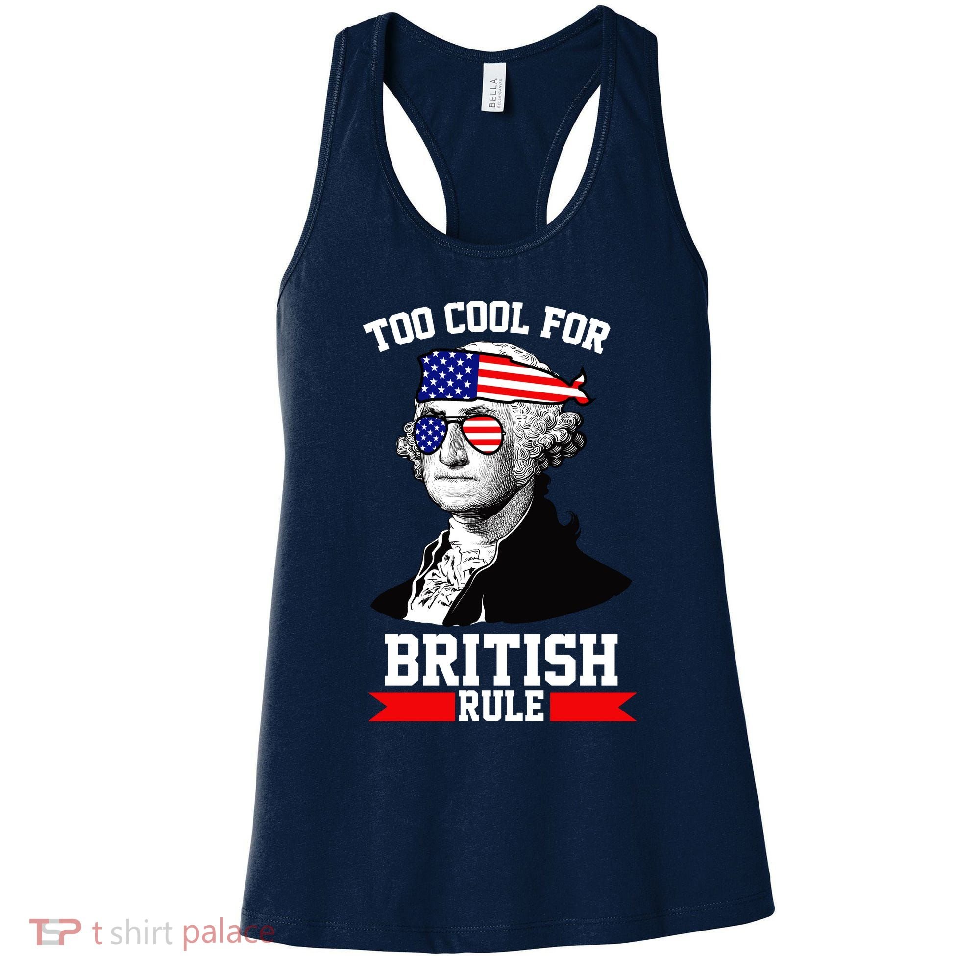 Too Cool For British Rule Women's Tank Top