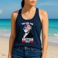 Too Cool For British Rule Women's Tank Top thumb 2