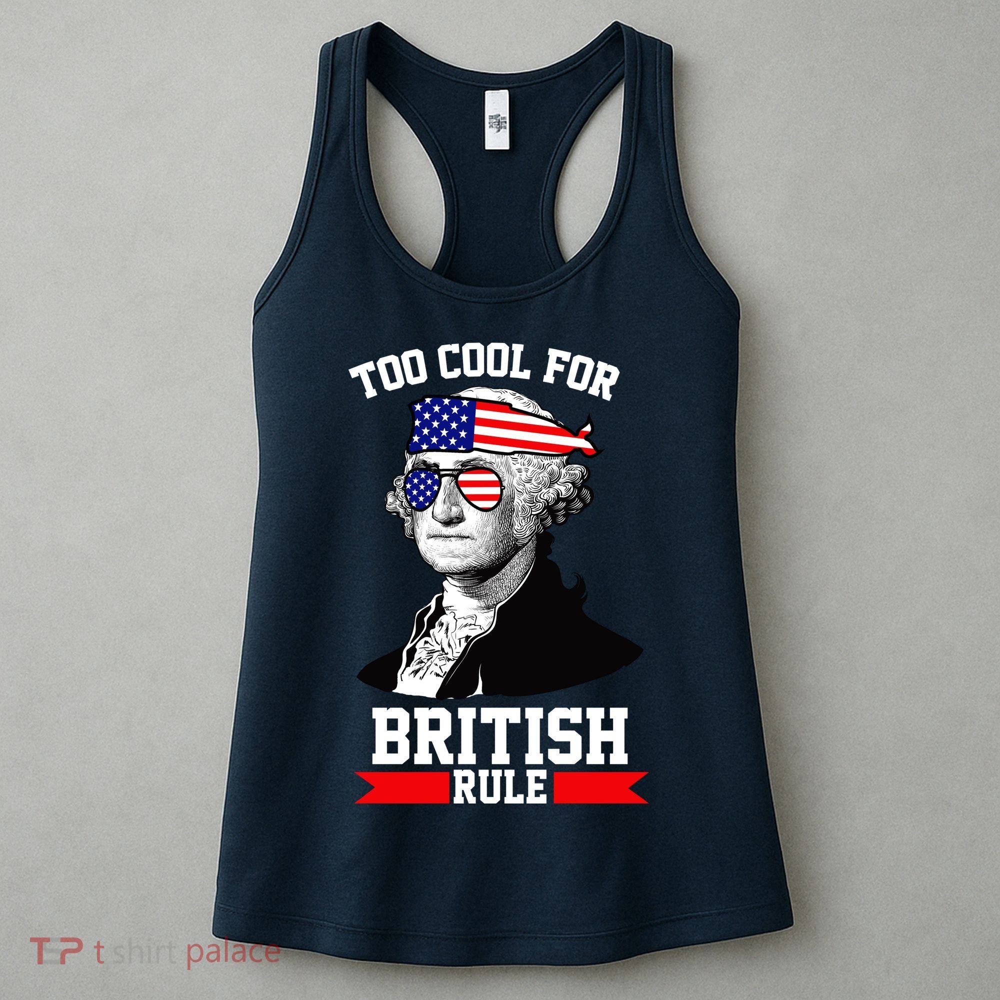 Too Cool For British Rule Women's Tank Top