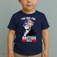 Too Cool For British Rule Toddler T-Shirt thumb 2