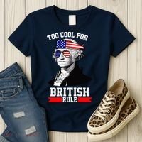 Too Cool For British Rule Women's T-Shirt thumb 3