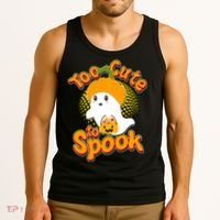 Too Cute To Spook Tank Top thumb 3
