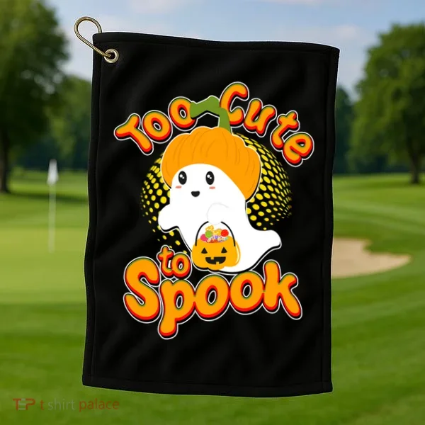 Too Cute To Spook Golf Towel
