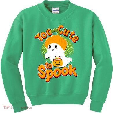 Too Cute To Spook Kids Sweatshirt