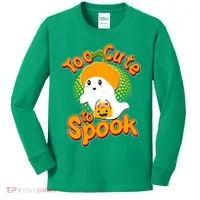Too Cute To Spook Kids Long Sleeve Shirt thumb 0
