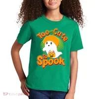 Too Cute To Spook Kids T-Shirt thumb 2