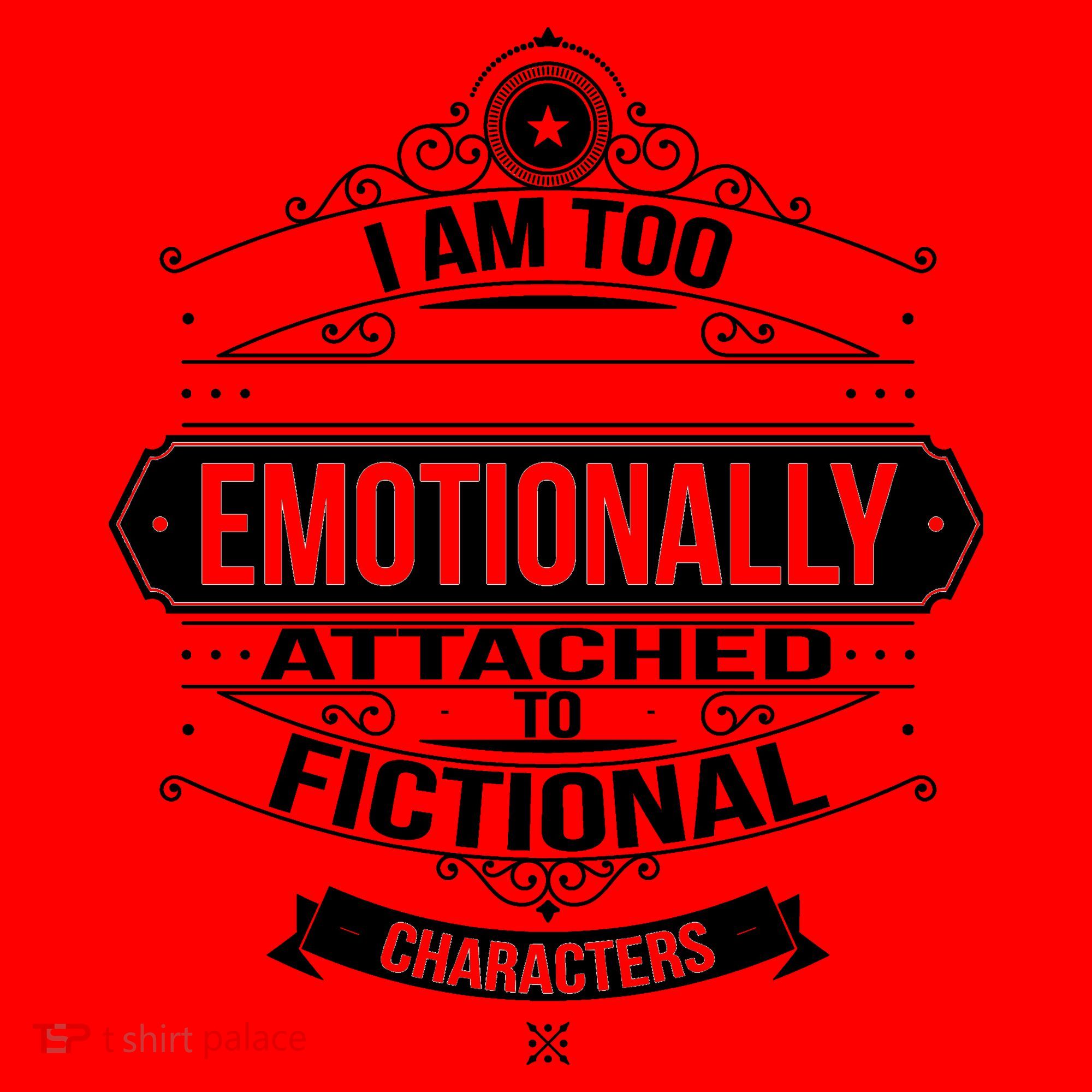 Too Emotionally Attached To Fictional Characters Santa Hat