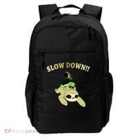 Too Fast Turtle Riding Sloth Backpack thumb 0