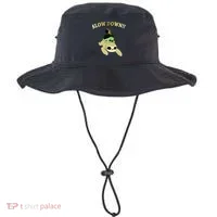 Too Fast Turtle Riding Sloth Bucket Hat thumb 0