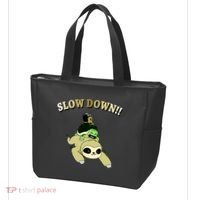 Too Fast Turtle Riding Sloth Tote Bag thumb 3