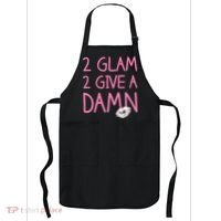 Too Glam To Give A Damn Lipstick Kiss Mark Apron thumb 0
