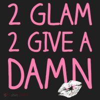 Too Glam To Give A Damn Lipstick Kiss Mark Hat thumb 2