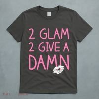 Too Glam To Give A Damn Lipstick Kiss Mark T-Shirt thumb 5