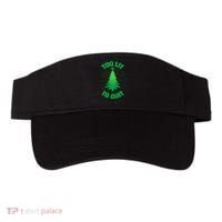 Too Lit Too Quit Funny Christmas Tree Visor thumb 0