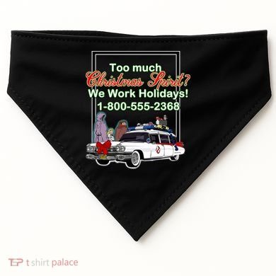 Too Much Christmas Spirit? We Work Holidays! USA-Made Doggie Bandana