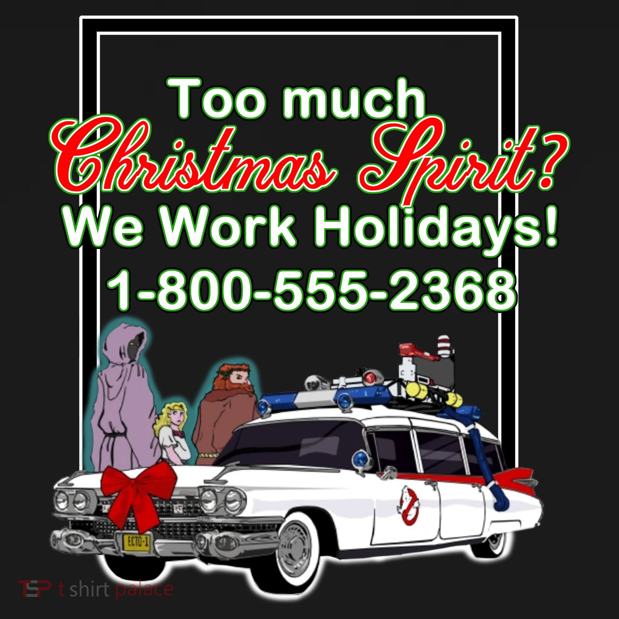 Too Much Christmas Spirit? We Work Holidays! USA-Made Doggie Bandana