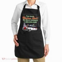 Too Much Christmas Spirit? We Work Holidays! Apron thumb 2