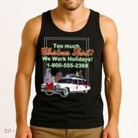 Too Much Christmas Spirit? We Work Holidays! Tank Top thumb 3