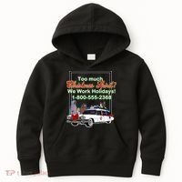 Too Much Christmas Spirit? We Work Holidays! Kids Hoodie thumb 0