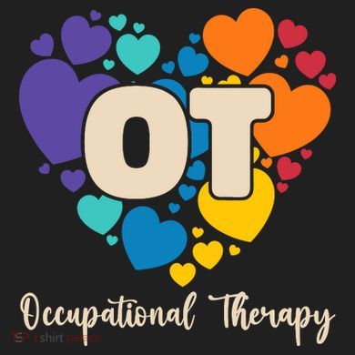 Therapist Ot Occupational Therapy Urban Oversized Heavyweight T-Shirt