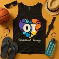 Therapist Ot Occupational Therapy Tank Top thumb 4