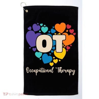 Therapist Ot Occupational Therapy Golf Towel