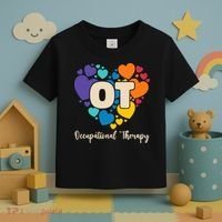 Therapist Ot Occupational Therapy Toddler T-Shirt thumb 3