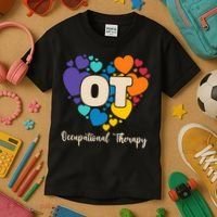Therapist Ot Occupational Therapy Kids T-Shirt thumb 3
