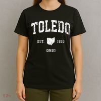 Toledo Ohio Oh Vintage Athletic Sports T-Shirt thumb 4