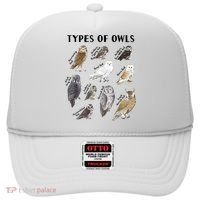 Types Of Owls Educational Collection Cute Owl Lover Hat thumb 0