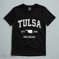 Tulsa Oklahoma Ok Vintage Athletic Sports T-Shirt thumb 5