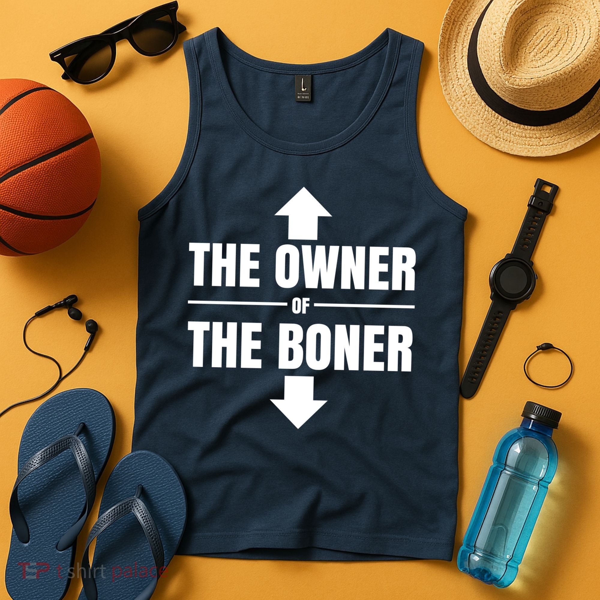 The Owner Of The Boner Funny Tank Top
