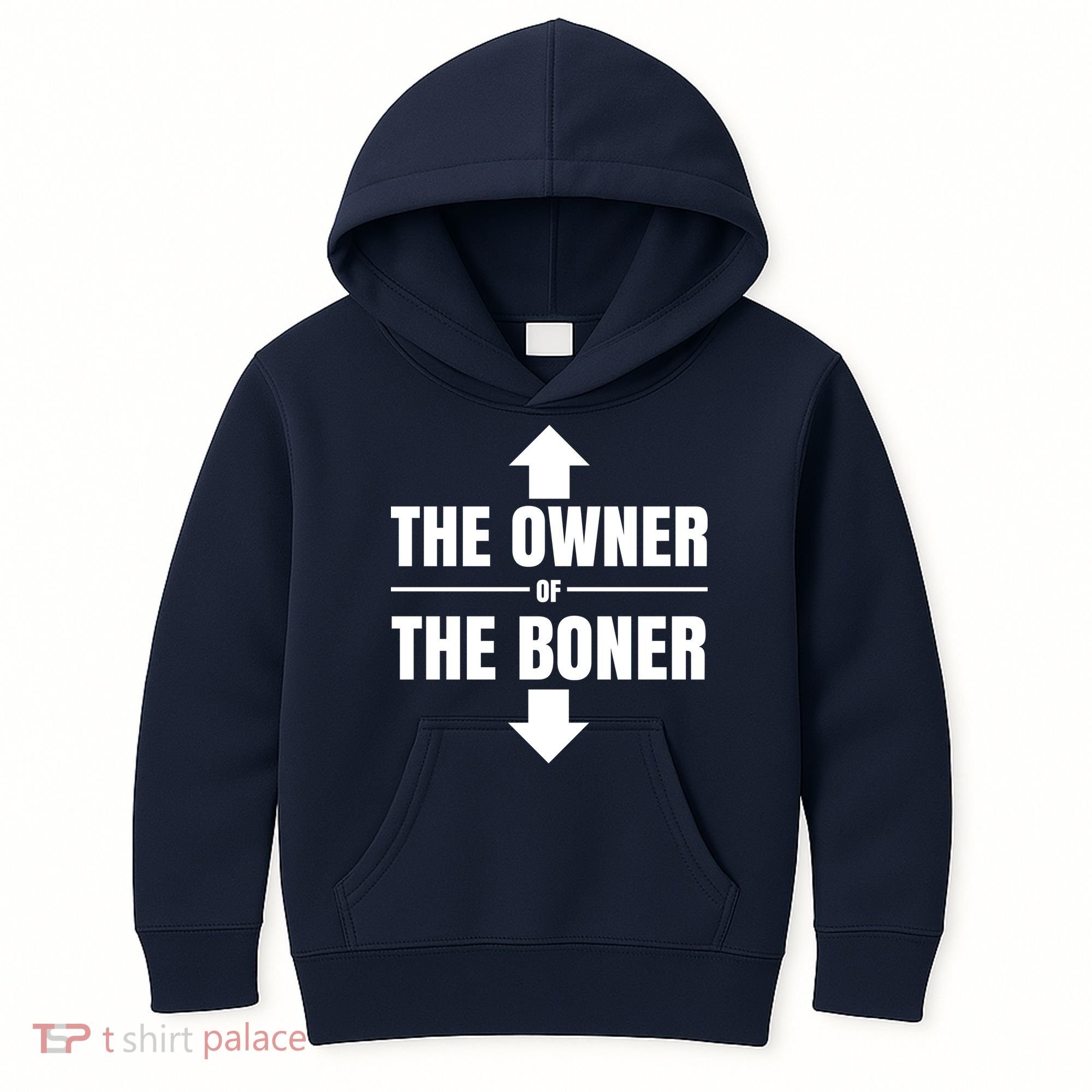 The Owner Of The Boner Funny Kids Hoodie