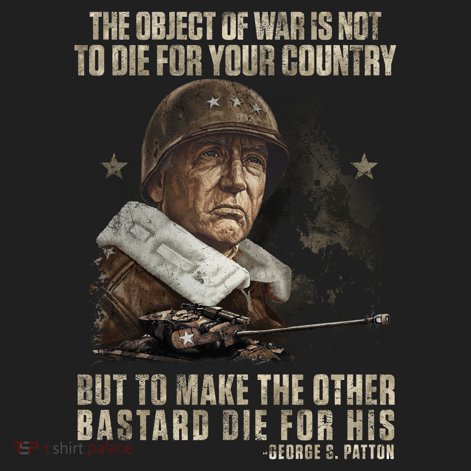 George S Patton Tumbler