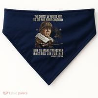 George S Patton USA-Made Doggie Bandana thumb 0