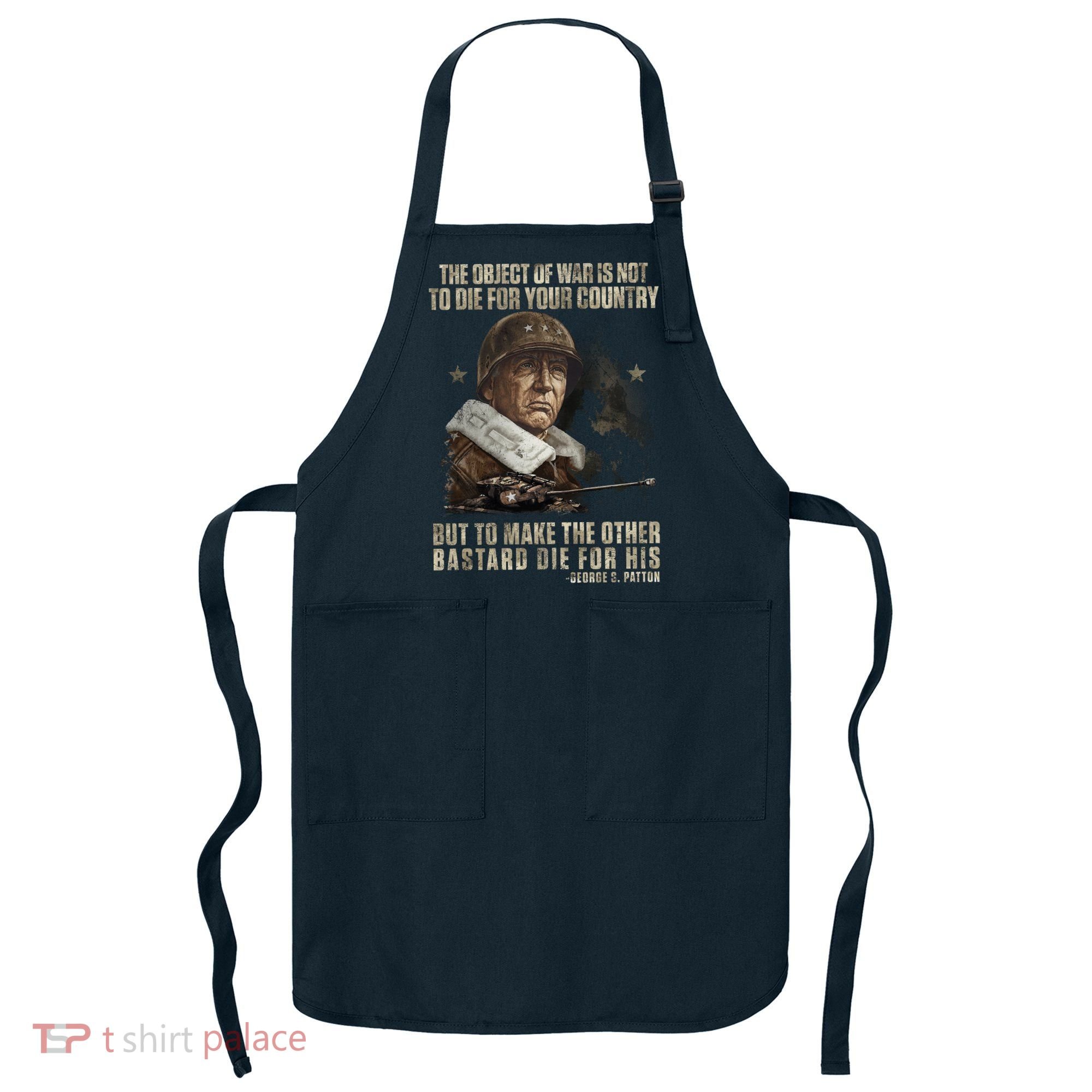 George S Patton Apron