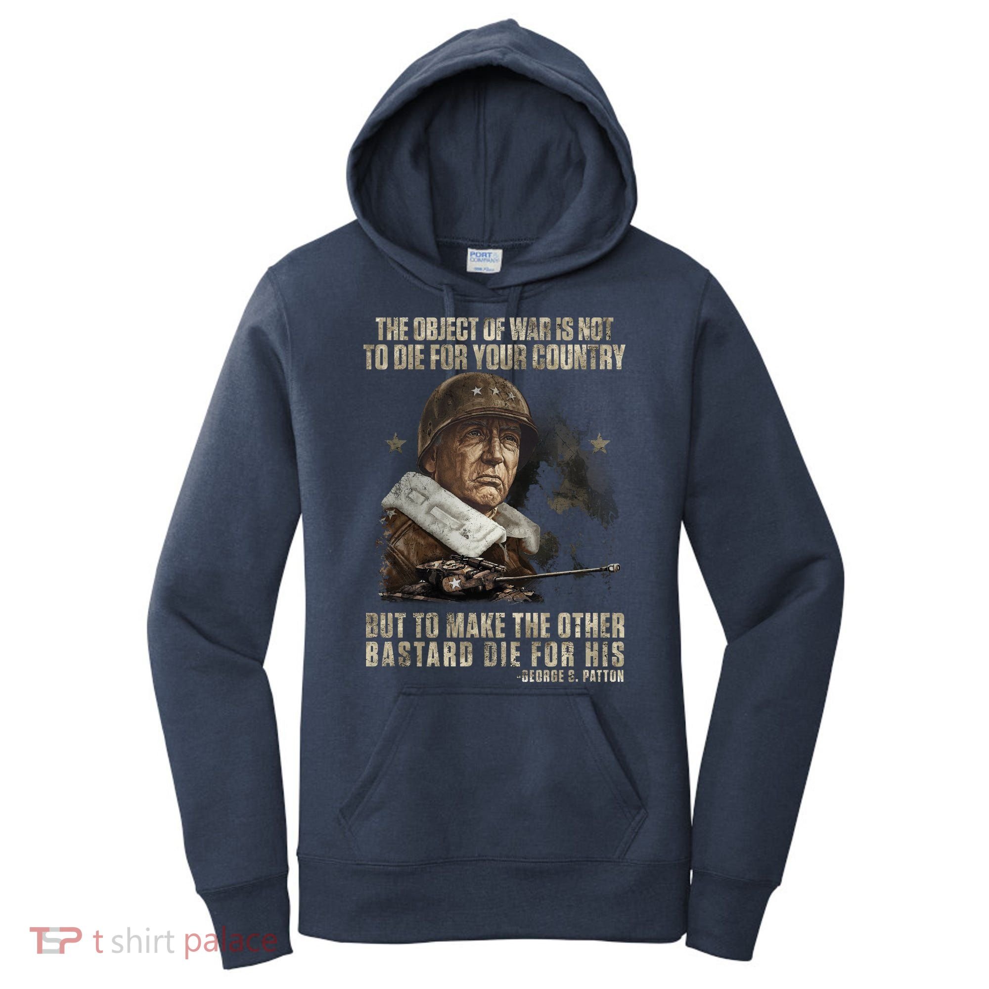 George S Patton Women's Hoodie