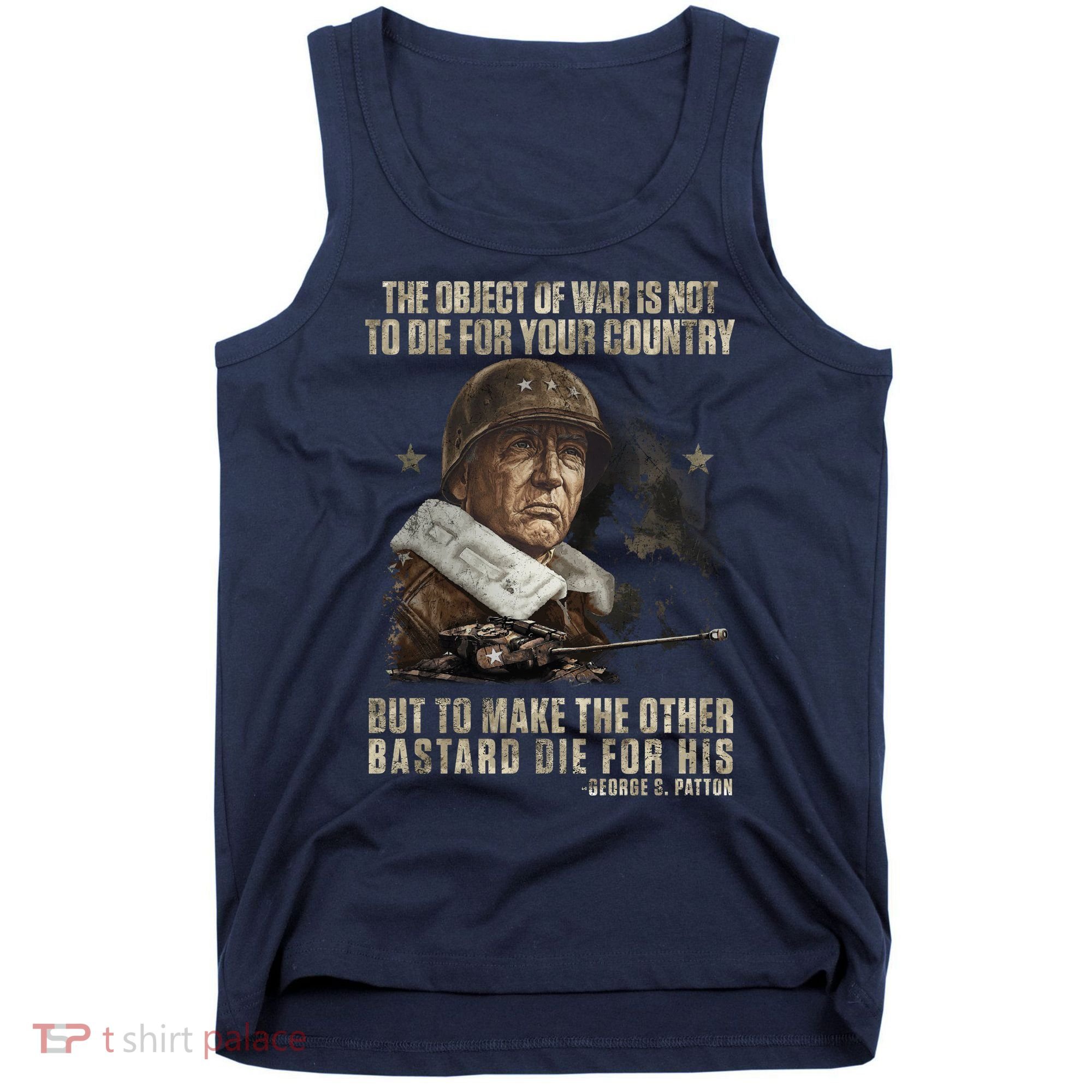 George S Patton Tank Top