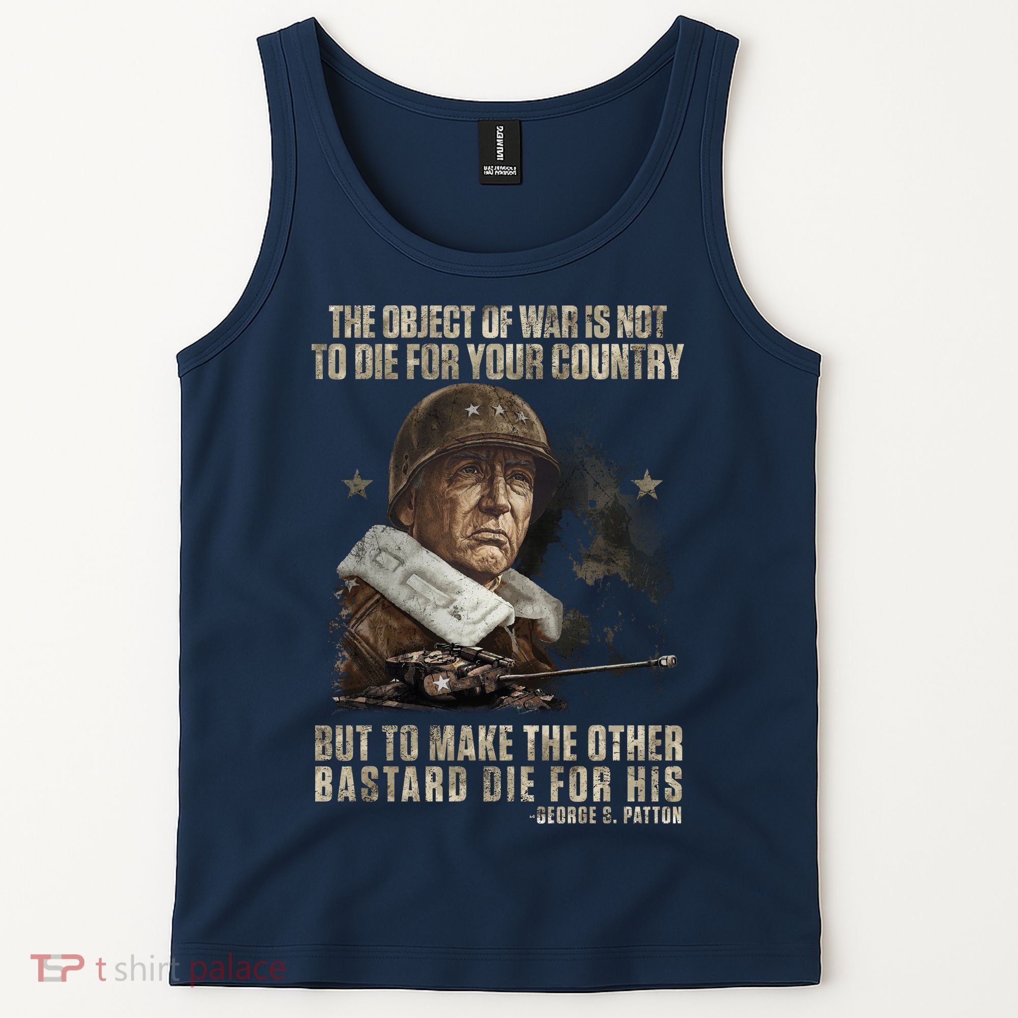 George S Patton Tank Top